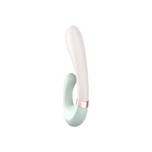 Load image into Gallery viewer, Satisfyer Heat Wave Rabbit Vibrator with Warming Function and App Control - G-Spot and Clitoris Stimulation, Heated Vibrating Dildo - Compatible with Satisfyer App, Waterproof, Rechargeable (Mint)
