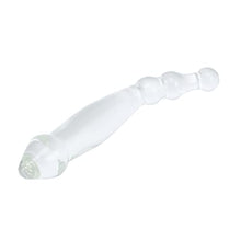 Load image into Gallery viewer, Aptitan 9&quot; Double Ended Glass Dildo Crystal Penis Female Masturbator G-spot Stimulator with Anal Bead Plug Butt Plug Anus Sex Toy
