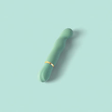 Load image into Gallery viewer, Bria Waterproof Vibrator Teal Silicone
