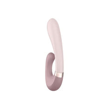 Load image into Gallery viewer, Satisfyer Heat Wave Rabbit Vibrator with Warming Function and App Control - G-Spot and Clitoris Stimulation, Heated Vibrating Dildo - Compatible with Satisfyer App, Waterproof, Rechargeable (Mauve)
