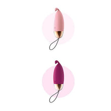 Load image into Gallery viewer, Quiet 10 Modes Personal Mini Love Eggs Bullet Tool for Women Pleasure, Waterproof Soft Bullet Eggs for Body Relax Handheld Mini Jumping Eggs (Pink)
