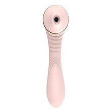 Load image into Gallery viewer, Vibrating Vibrator Adult Toy Nipple Tongue Quiet Sucking Dual Motor Waterproof Rose for Women Sucker Cordless Pleasure Thrusting Soft Heating Rabbit pleasurable Heat Stimulator
