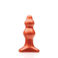 Tantus Sex/Adult Toys Severin Super Soft Butt Plug - 100% Ultra-Premium Silicone Glossy Prostate Massager, Anal Stimulation, Pleasure for Men, Women, Couples - Small, Copper