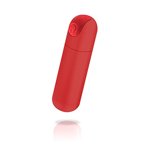 Anal Vibrator, Prostate Massager Thrusting Vibrating 10 Modes with Anal Plug Anal Sex Toys G-Spot Vibrator, Portable Quiet Waterproof USB Rechargeable Anal Massager, Adult Sex Toys for Men Women, Red