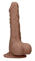 Dong with Testicles 7'' / 17 cm - Tan