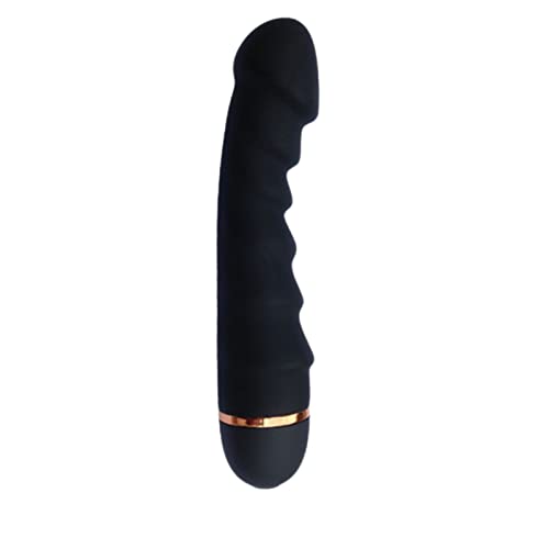 20 Modes Vibrator Soft Silicone Dildo Realistic Penis Strong Motor G-spot Clitoral Stimulator Female Masturbator Adult Sex Toys (Black)