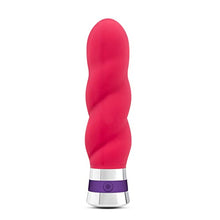 Load image into Gallery viewer, Blush Aria Vibrance - Satin Smooth Soft Silicone 10 Rumbly Vibrating Setting 5 Year Warranty Soft Luxury Vibe - Cerise
