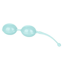 Load image into Gallery viewer, CalExotics Weighted Kegel Balls - Duotone Ben Wa Kegel Weights - Pelvic Floor Exercise Balls - Adult Silicone Sex Toys - Teal
