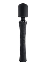 Load image into Gallery viewer, PLAYBOY Pleasure Royal Waterproof Rechargeable Silicone Vibrating Massage Wand - Black - Freedom to Play!
