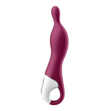 Load image into Gallery viewer, Satisfyer A-Mazing 1 A-Spot Vibrator for Women - Vibrating Dildo, G-spot Stimulator, Sex Toy with Curved, Ergonomic Shape, Flexible Tip - Waterproof, Rechargeable (Berry)
