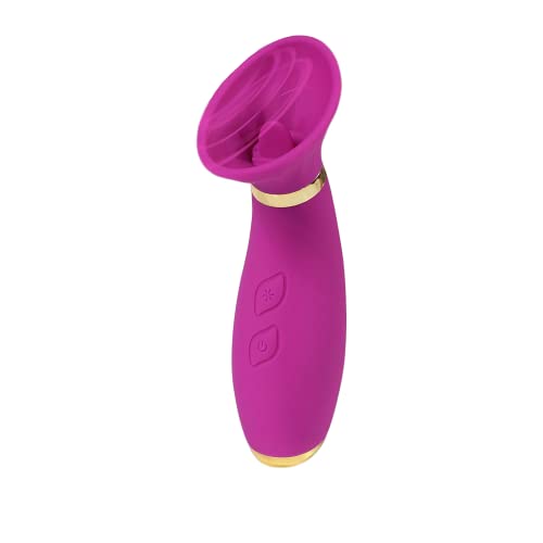 Adult Toys Clitoral Vibrator Tongue Licking Vibrator with 9 Modes, Clitoral Nipple Stimulator-G spot Vibrator with 10 Tapping Modes