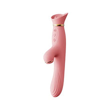 Load image into Gallery viewer, ZALO Rose Rabbit Vibrator (Strawberry Pink)
