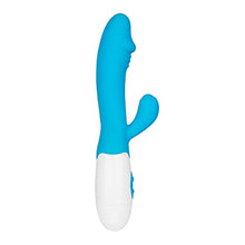 Load image into Gallery viewer, EIS Powerful Rabbit Vibrator - G-spot Vibrator and Clitoris Stimulator, 30 Vibration Settings - Skin-Friendly Silicone (Light Blue)
