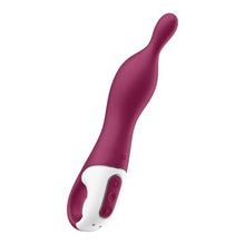 Load image into Gallery viewer, Satisfyer A-Mazing 1 A-Spot Vibrator for Women - Vibrating Dildo, G-spot Stimulator, Sex Toy with Curved, Ergonomic Shape, Flexible Tip - Waterproof, Rechargeable (Berry)
