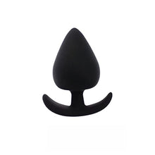 Load image into Gallery viewer, 5 Size Silicone Big Butt Plug Anal Sex Toys for Adults Men Woman Underwear Buttplug Dildo (Color : Black, Size : X-Large)
