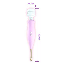 Load image into Gallery viewer, High Frequency Clitoral Vibrator 2 in 1 Clit &amp; G Spot Rabbit Anal Dildo Vibrator Adult Sex Toys Silicone Rechargeable Clitoris Vagina Stimulator Classic Vibrator for Solo or Couples
