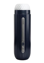 Load image into Gallery viewer, SVAKOM Hannes Neo Interactive Throbbing Rechargeable Connection Series Masturbator - Black - Get More Connected Than Ever!
