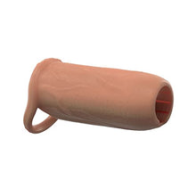 Load image into Gallery viewer, The Happy Wife Penis Sleeve | Cock Sheath | Male Girth Enhancement |Open Head for Sensitivity | Sexual Pleasure Enhancer for Men, Women &amp; Couples | Nude Color, Medium Girth 5&#39; x 2&quot;
