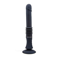 EdenFantasys Thrill Extanda - Thrusting Vibrator with Suction Cup Sex Toy for Women Suction Cup Vibrator Realistic Thrusting Toy Hands-Free Pleasure Waterproof Rechargeable Thrusting Toy