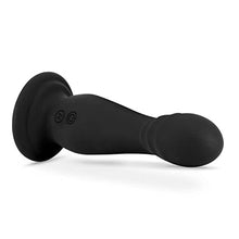 Load image into Gallery viewer, Blush Amsterdam - 6.5 Inch Ultrasilk Smooth Puria Silicone Vibrating G Spot P Spot Dildo - 10 RumbleTech Vibration Modes - Waterproof Rechargeable Harness Compatible Suction Cup Vibrator for Him Her
