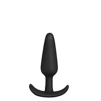 Doc Johnson Butt Plug in A Bag - 3 inch - Body-Safe Silicone, Total Length: 3.25 in. (8.3 cm), Insertable Length: 3 in. (7.6 cm), Width/Diameter: 0.75 in. (1.9 cm), Black