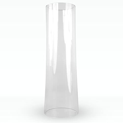 LeLuv Eros Clear Replacement Cylinder for USB-Powered Electric Penis Pumps with Measurements in Imperial or Metric