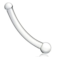 Load image into Gallery viewer, Double Ended Realistic G Spot Dildo 7.87Inch Clear Glass Penis with Different Size Ends Double Wand Adult Sex Toy for Men Women Lesbian Gay
