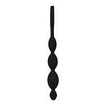 Load image into Gallery viewer, EIS Narrow Anal Chain - Flexible Anal Beads with Stimulating Sphere Structure in Soft Silicone with Retaining Ring (6.1 inches)
