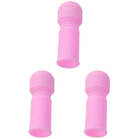 3pcs Button Finger Vibrator Electro Female Stimulator Woman Toys Cell for Pleasure Sleeve Pleaure Massager Vibrators G Adult Mini Spot Pink with