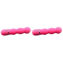 Load image into Gallery viewer, 2pcs Silicone for Realistic Dildo Plug Toy Butt G- spot Calabash Women Vaginal Beads Pink Anal Female Rhinestone
