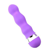 Handheld Portable Strong Shock Travel Small Bullet Tool Waterproof Bullet Rod for Women Pleasure, Personal Bullet Tool Silicone Massage Ball for Body Relax, Electric 10 Modes (Purple-2)