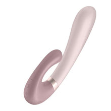 Load image into Gallery viewer, Satisfyer Heat Wave Rabbit Vibrator with Warming Function and App Control - G-Spot and Clitoris Stimulation, Heated Vibrating Dildo - Compatible with Satisfyer App, Waterproof, Rechargeable (Mauve)
