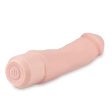 Load image into Gallery viewer, Dr. Skin - 7 Inch Silicone Vibrating Dildo - Flexible Shaft Flexishaft - 10 Powerful Vibration Functions - IPX7 Waterproof - Ultrasilk Satin Smooth - Realistic Vibrator Sex Toy for Him Her Couples
