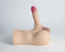 Load image into Gallery viewer, daomo Male Torso Sex Doll for Women with Realistic Flexible Dildo and Slideable Balls, Men Penis Love Doll with Tight Anal Hole and Flat Base Unisex Masturbation Sex Toy
