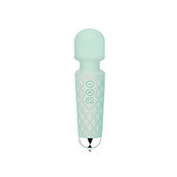 YINGEVB Vibrator Wand, Adult Sex Toys G Spot Vibrators, 20 Patterns & 8 Speeds Clit Vibrator Quiet & Small Female Adult Toys for Her Pleasure-Green