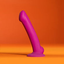 Load image into Gallery viewer, Blush Avant Ergo Mini Silicone 7.25 Inch Dual Density Dildo, Suction Cup Harness Compatible, Sex Toy for Adults, Violet
