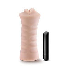 Load image into Gallery viewer, M for Men by Blush - Skye - Ultra Soft X5 Plus Tech Realistic 5&quot; Vibrating Masturbator Stroker With Vibrating Bullet - Open Ended &amp; Tight And Fits You Like A Glove - Hand Held Travel Size Male Sex Toy
