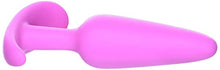 Load image into Gallery viewer, Doc Johnson Mood - Naughty 1 - Silicone Anal Plug - Small - 3.3 in. Long and 0.8 in. Wide - Tapered Base for Comfort Between The Cheeks - Small - Pink
