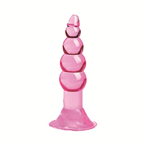 LSCZSLYH Anal Plugs Anus Training Set Butt Plug Dildo Adult Toys for Woman Gay Buttplug (Color : Light Yellow)