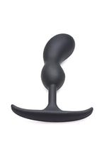 Load image into Gallery viewer, HEAVY HITTERS Premium Silicone Weighted Prostate Plug - Small, Black
