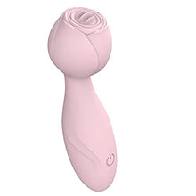 Load image into Gallery viewer, Rose Toy Vibrator for Woman, Clitoral Tongue Vibrator Sex Toys with 10 Vibration Modes, G-spot Rose Massager Licking Stimulator for Women
