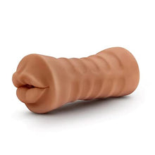 Load image into Gallery viewer, Blush M for Men - Isabella - 5&quot; Vibrating Ultra Soft Realistic X5 Plus Ribbed Masturbator Stroker - Tight and Fits You Like A Glove - Open Ended - Hand Held Male Masturbation Sex Toy
