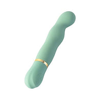 Bria Waterproof Vibrator Teal Silicone