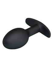 Load image into Gallery viewer, Pretty Love 3.34&quot; Silicone Anal Plug w/Ball - Black
