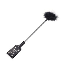 Load image into Gallery viewer, BESTOYARD Flirting Toy Spanking Whip Tickler Whip Teasing Paddle Whip Slappers Spanking Flirting Paddle Fetish Flogger Cosplay Whip for Lovers and Couples
