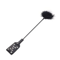 BESTOYARD Flirting Toy Spanking Whip Tickler Whip Teasing Paddle Whip Slappers Spanking Flirting Paddle Fetish Flogger Cosplay Whip for Lovers and Couples