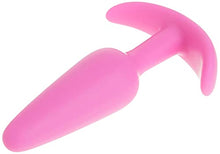 Load image into Gallery viewer, Doc Johnson Mood - Naughty 1 - Silicone Anal Plug - Medium - 3.9 in. Long and 1 in. Wide - Tapered Base for Comfort Between The Cheeks - Medium - Pink
