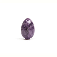 Load image into Gallery viewer, Chakrubs The Yoni Egg Non-Drilled Sex Toy, Medium, Amethyst
