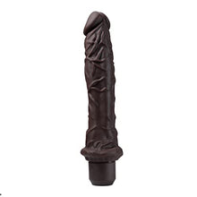 Load image into Gallery viewer, Dr. Skin - 9 Inch Silicone Vibrating Dildo - Flexible Shaft Flexishaft - 10 Powerful Vibration Functions - IPX7 Waterproof - Ultrasilk Satin Smooth - Realistic Vibrator Sex Toy for Him Her Couples
