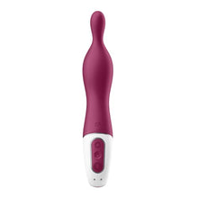 Load image into Gallery viewer, Satisfyer A-Mazing 1 A-Spot Vibrator for Women - Vibrating Dildo, G-spot Stimulator, Sex Toy with Curved, Ergonomic Shape, Flexible Tip - Waterproof, Rechargeable (Berry)
